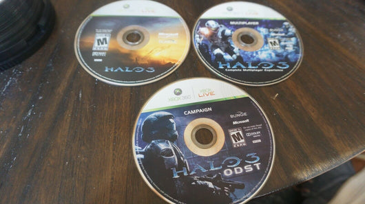 Halo 3 and Halo 3:ODST (Xbox 360, 2007) Discs Only! Games Work! Both Games! - Retro Daddy Gaming