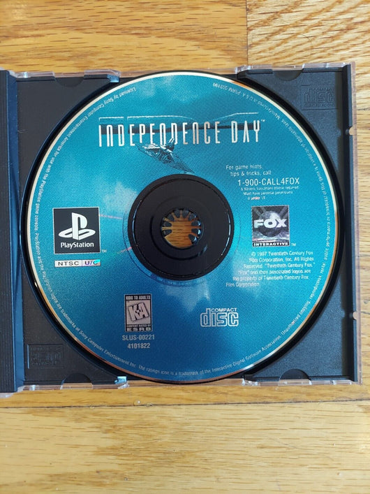 Independence Day (Game & Manual) PS1, Works, Fast Shipping - Retro Daddy Gaming