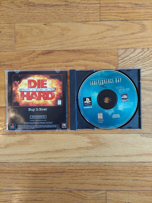 Independence Day (Game & Manual) PS1, Works, Fast Shipping - Retro Daddy Gaming