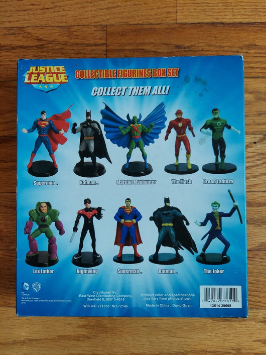 Justice League Figurines 5 Piece Set (Martian Man Hunter, Etc.), FAST SHIPPING! - Retro Daddy Gaming