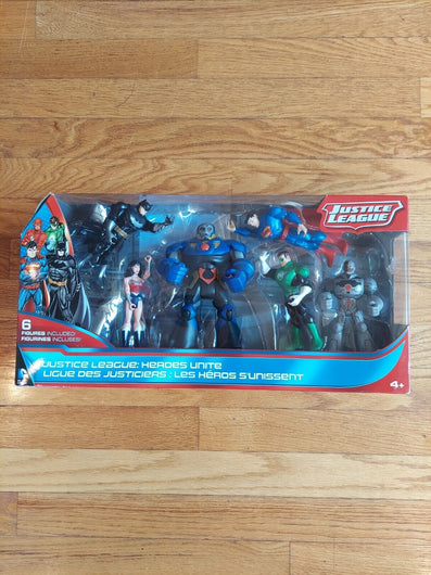 Justice League Heroes Unite Action Figure Set (6 Figures) Mattel - Retro Daddy Gaming
