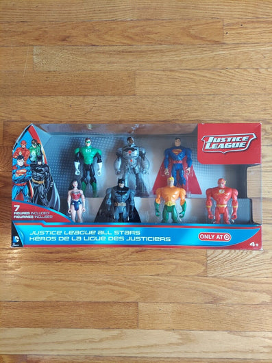 Mattel DC Comics Justice League All Stars 7 Figure Box Set Target Exclusive - Retro Daddy Gaming