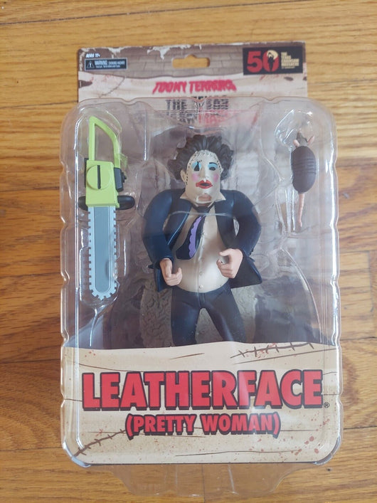 NECA Toony Terrors: Leatherface (Pretty Woman),New, Fast Shipping - Retro Daddy Gaming