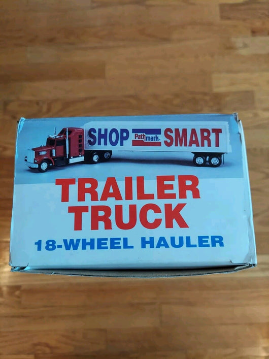 Pathmark 18 - Wheel Hauler Trailer Truck (Rare) - Friction Wheeling W/4 Electronic - Retro Daddy Gaming