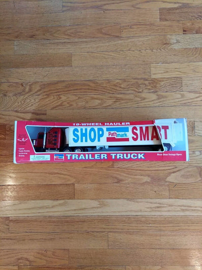 Pathmark 18 - Wheel Hauler Trailer Truck (Rare) - Friction Wheeling W/4 Electronic - Retro Daddy Gaming
