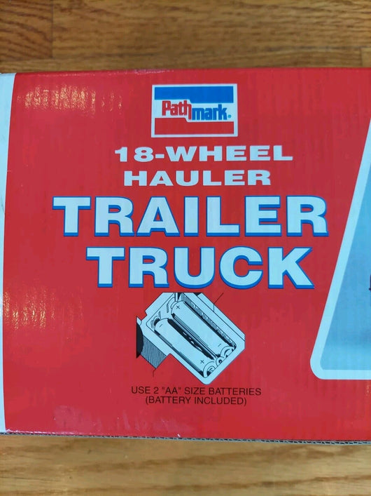 Pathmark 18 - Wheel Hauler Trailer Truck (Rare) - Friction Wheeling W/4 Electronic - Retro Daddy Gaming