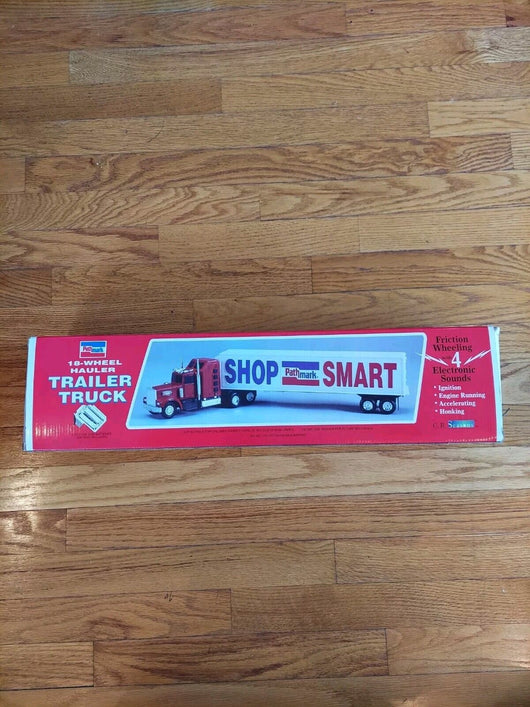 Pathmark 18 - Wheel Hauler Trailer Truck (Rare) - Friction Wheeling W/4 Electronic - Retro Daddy Gaming