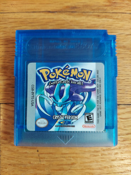 Pokémon Crystal Version Reproduction for Game Boy or Game Boy Color - Retro Daddy Gaming