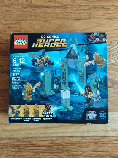 RETIRED LEGO DC Comics Super Heroes: Battle of Atlantis (76085) Brand New Sealed - Retro Daddy Gaming