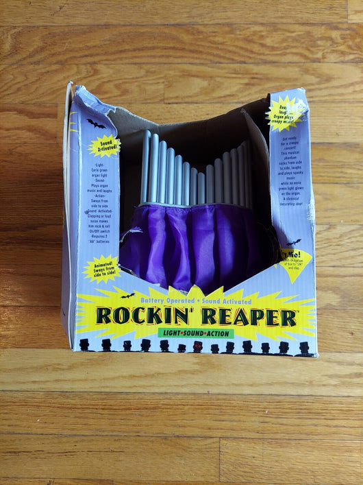 Rockin' Reaper: Animated Halloween Decoration - Fun World, FAST SHIPPING - Retro Daddy Gaming