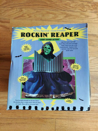 Rockin' Reaper: Animated Halloween Decoration - Fun World, FAST SHIPPING - Retro Daddy Gaming