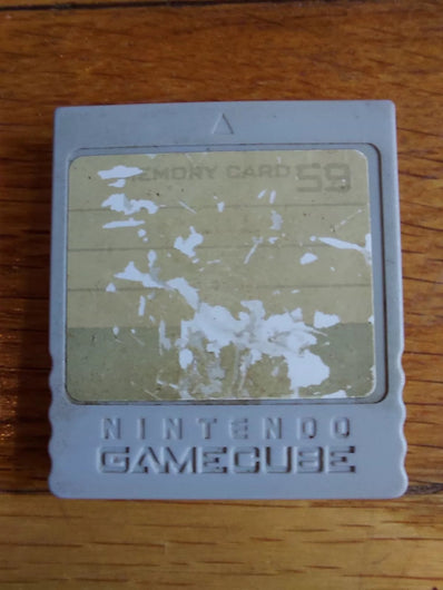 Authentic Gamecube Memory Card (Gray), Fast Shipping!