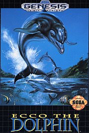Ecco The Dolphin - Sega Genesis Game Action & Adventure - Works - Fast Shipping!