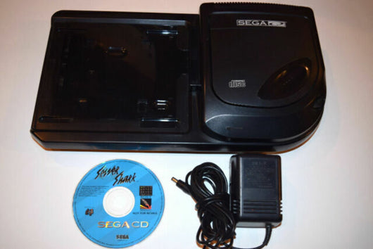 Sega CD Console (Model 2) W/Box, Attachments, Sega Genesis Console (Gen 2),Works