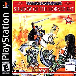 Warhammer: Shadow Of The Horned Rat (CIB) - PS1 Game Strategy War Fast Shipping!