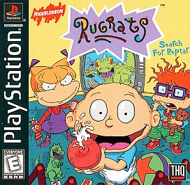 Rugrats: Search For Reptar (Loose) - PS1 - Action Adventure Mini-Game Collection