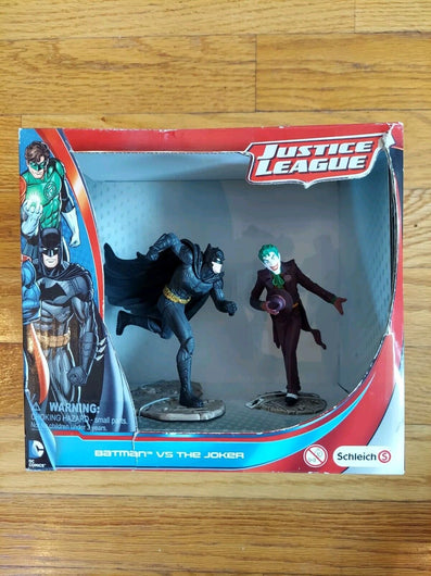 Schleich Justice League Batman VS The Joker Action Figure Pack 4.5