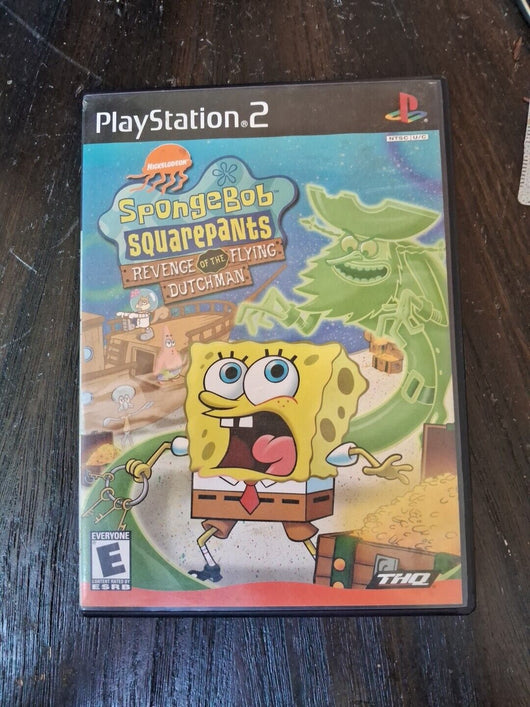 SpongeBob SquarePants: Revenge of The Flying Dutchman Playstation 2,No Manual - Retro Daddy Gaming