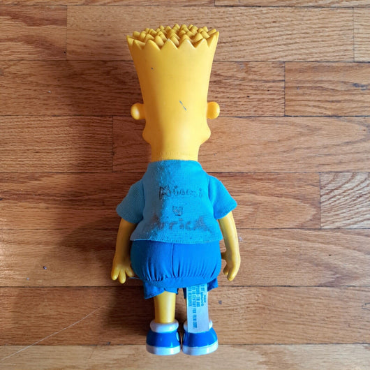 The Simpsons Bart Simpson Doll 1990 Matt Groening 11 Inch,Blue Shirt, FAST SHIP - Retro Daddy Gaming