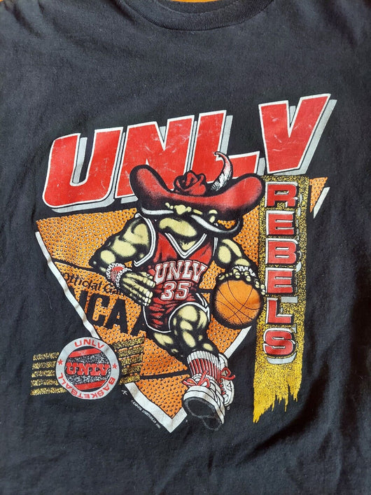 Vintage UNLV Rebels T-Shirt (Capitol): Men's Size L, Fast Shipping! - Retro Daddy Gaming